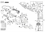 Bosch 3 601 H82 103 GWS 22-230 H Angle Grinder Spare Parts